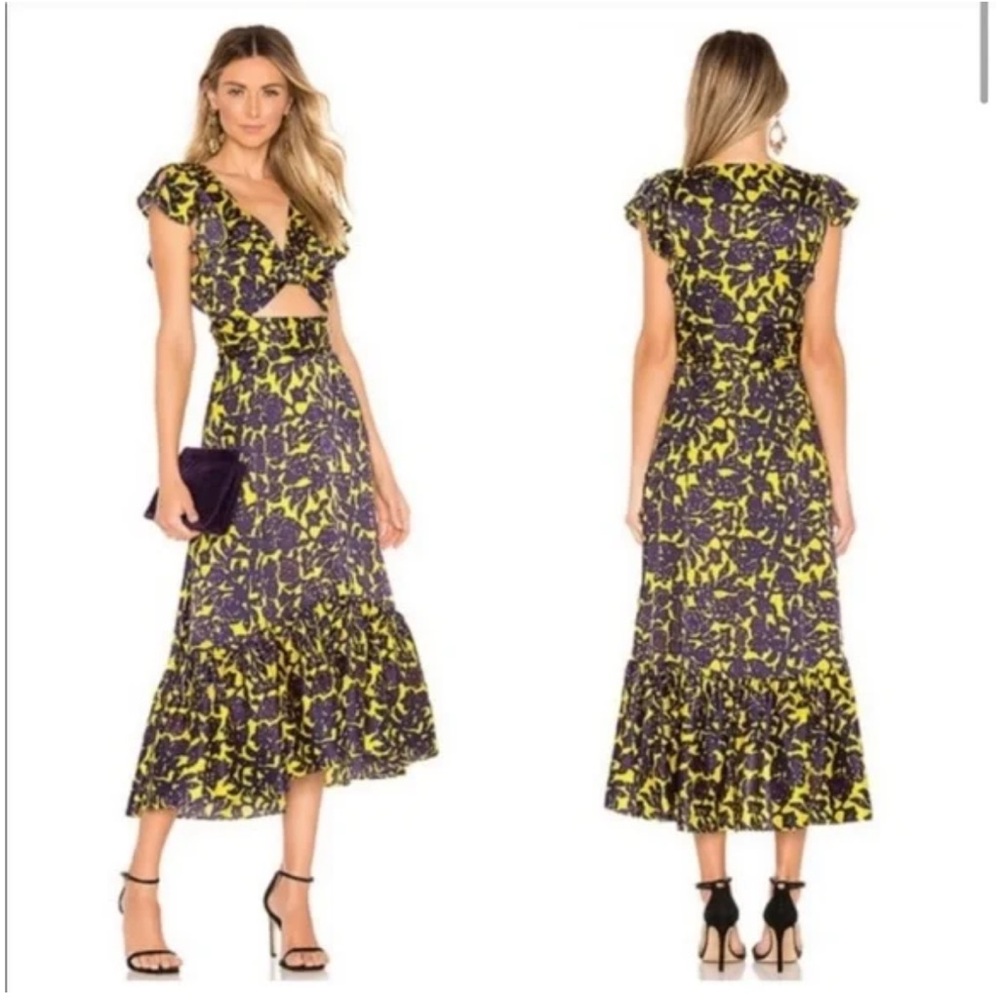 A.L.C. Valencia Cutout Midi Dress - Size 2